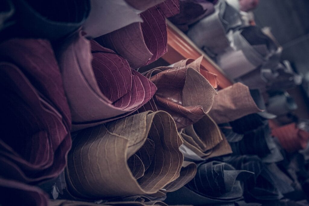 hojas secas en el suelo del bosque