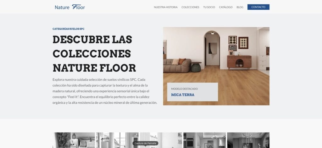 Colecciones de suelos vinílicos SPC Nature Floor con diseño 'Feel It'